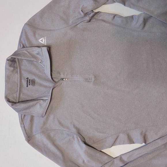 Reebok Pullover Hoodie Jacket Sweatshirt for women size small 1/4 zip - Picture 2 of 9